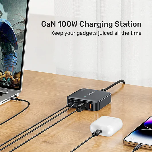 ���� Unitek 70W Desktop GaN Charging Station P1228ABK01-EU