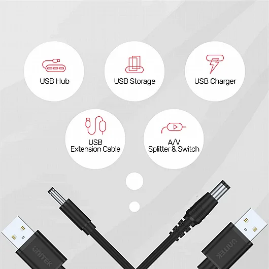 ��� UNITEK 100W USB-C Cable 90 Degree C14123BK-2M