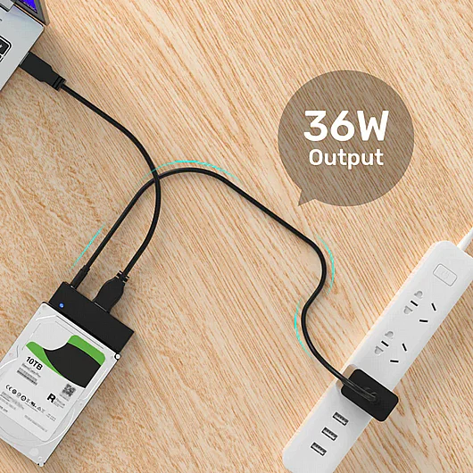 ��� UNITEK USB to DC 5.5 Power Cord Y-C4046BK