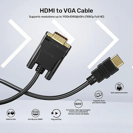 ��� UNITEK USB to DC 5.5 Power Cord Y-C4046BK