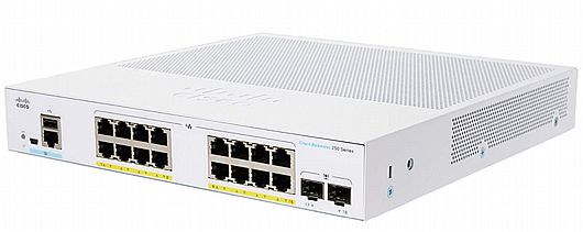 ��� Cisco Business 16-Port + 2-Port Gigabit SFP CBS220-16T-2G-EU