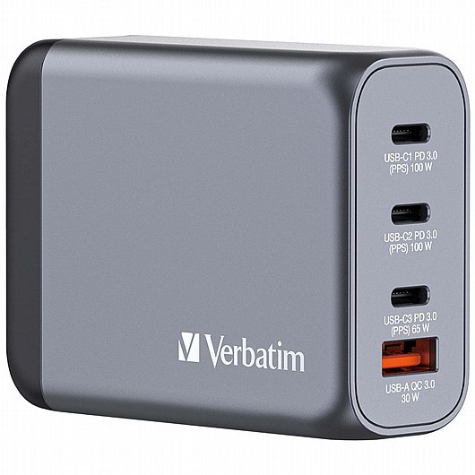����  ��� ���� Verbatim GaN Charger 65W
