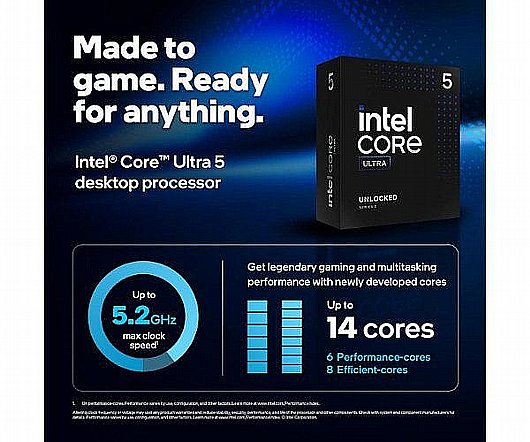 ���� Intel� Core� Ultra 5 Processor 245KF Box  �����