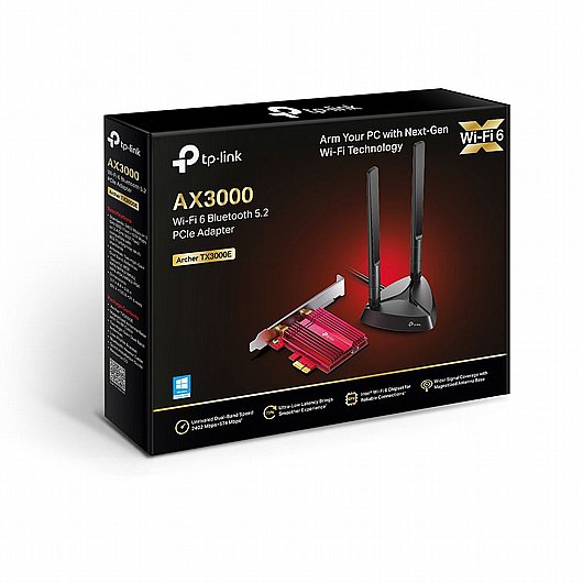 ����� ��� ������  TP-Link Archer TX3000E AX3000 WIFI6 PCI-E