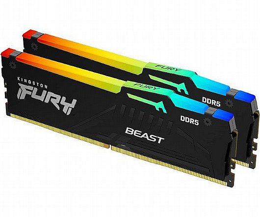 ������ ������ ���� 32GB 4800Mhz Kingston Fury Beast KF548C38BBA-32 ��������