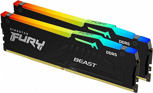 ����� ����� Kingston Fury Beast RGB DDR5 5600MHz 32GB KF556C40BBA-32