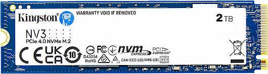 ���� Kingston NV2  NVMe SNV3S/4000G 4TB