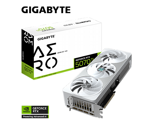 ����� ��� GIGABYTE GeForce RTX 5070 Ti EAGLE OC ICE SFF 16G GV-N507TEAGLEOC ICE-16GD