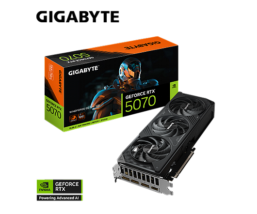 ����� ��� GIGABYTE AORUS GeForce RTX 5070 Ti MASTER 16G GV-N507TAORUS M-16GD