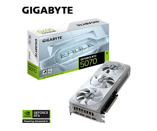 ����� ��� GIGABYTE GeForce RTX 5070 EAGLE OC SFF 12G GV-N5070EAGLE OC-12GD