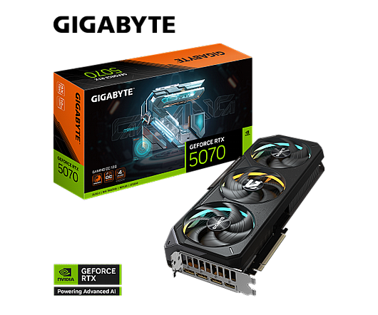 ����� ��� GIGABYTE GeForce RTX 5070 EAGLE OC ICE SFF 12G GV-N5070EAGLEOC ICE-12GD