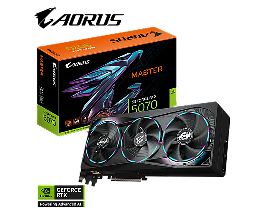 ����� ��� GIGABYTE GeForce RTX 5070 AERO OC 12G GV-N5070AERO OC-12GD