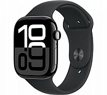 ���� ��� Apple Watch Series 10 GPS 42mm Jet Black Aluminium Case Ink Loop