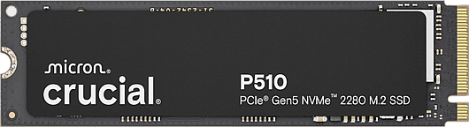 ���� SSD ����� Crucial SSD P510 1TB PCIe Gen5 NVMe 