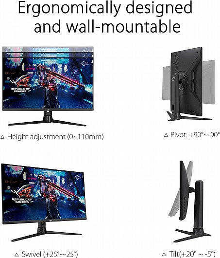 ��� ���� �27 ������ Asus ROG Strix XG27AQMR WQHD ����
