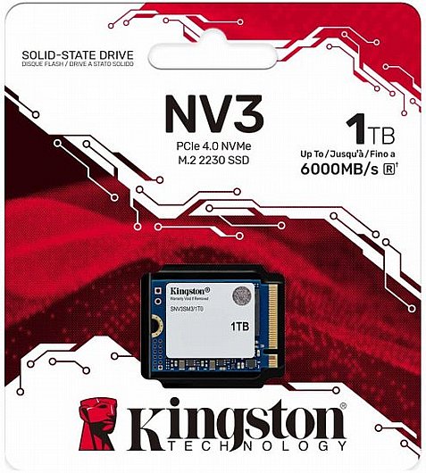 ���� Kingston NV3 500GB NVME GEN 4 SNV3S/500G