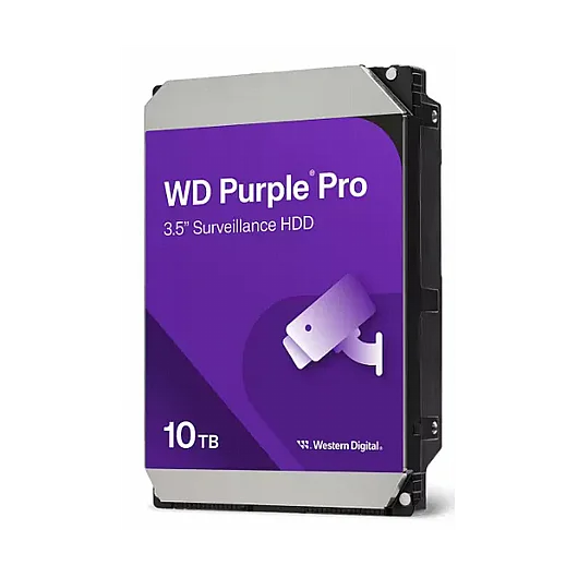 ���� ���� ������ Western Digital 10TB Purple Pro Smart Video Hard Drive WD101PURP