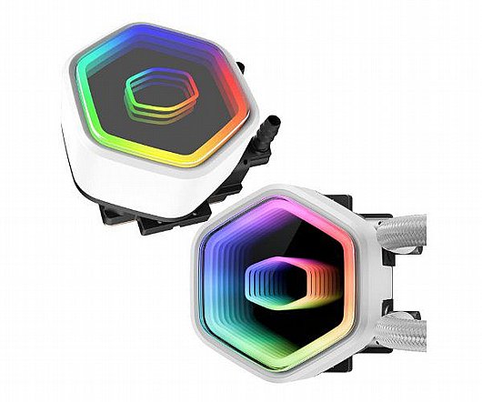 ����� ����� ANTEC VORTEX LUM 360 WHITE