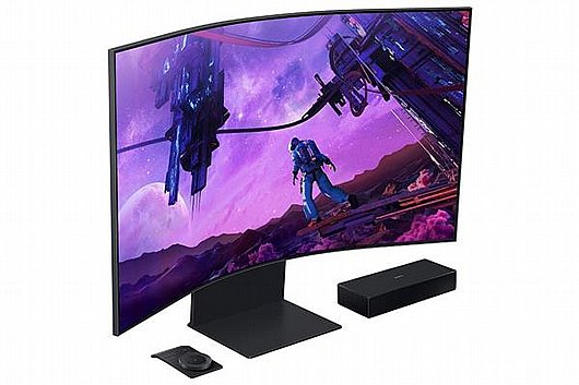 ��� ���� ������� ���� "Samsung Odyssey Ark S55BG970NP 4K UHD 54.6