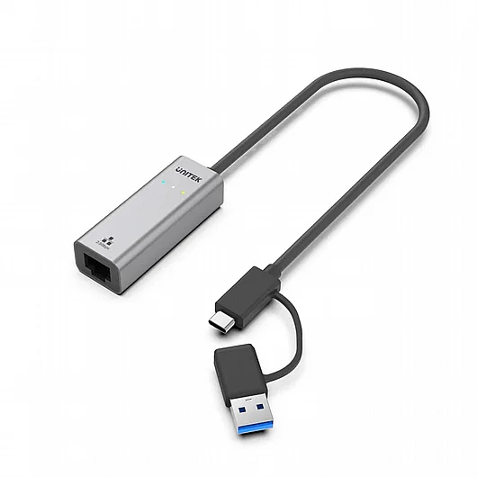 ���� ��� UNITEK USB 3.0 to 2.5G Gigabit Ethernet Adapter U1313B