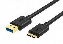 ��� UNITEK USB3.0 USB-A (M) to Micro B (M) Cable Y-C461BBK