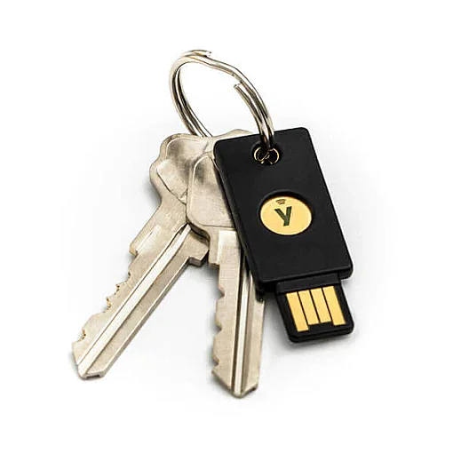 ���� ����� ������ YubiKey 5 NFC