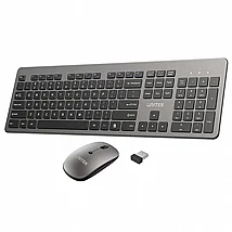 סט מקלדת ועכבר אלחוטי UNITEK SlimDuo Wireless T054AGY01 סט מקלדת ועכבר אלחוטי UNITEK SlimDuo Wireless T054AGY01