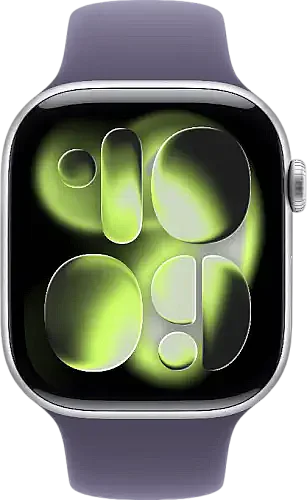���� ��� Apple Watch Series 11 MFCP4ZR/A GPS + Cellular 46mm Silver Aluminium Case Sport Band
