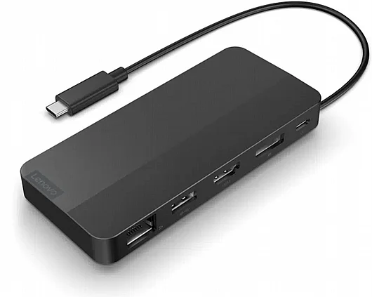 ���� ����� Lenovo USB-C Dual Display Travel Dock 40B90100IS