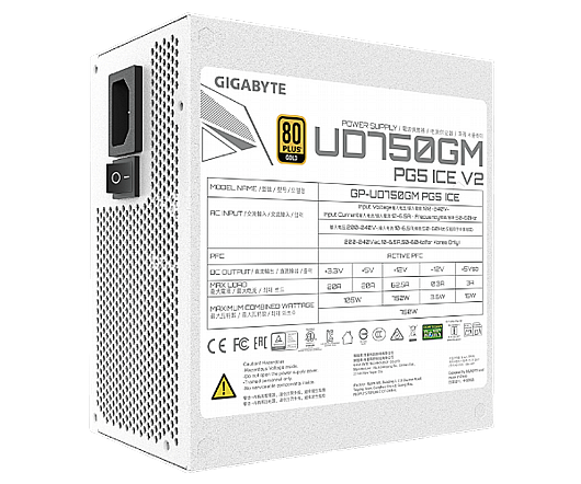 ��� �� ��� Gigabyte UD750M PG5 V2 ICE 750W