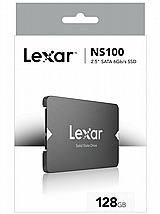 כונן קשיח Lexar SSD LNS100 128GB 2.5” SATA LNS100-128RB כונן קשיח Lexar SSD LNS100 128GB 2.5” SATA LNS100-128RB
