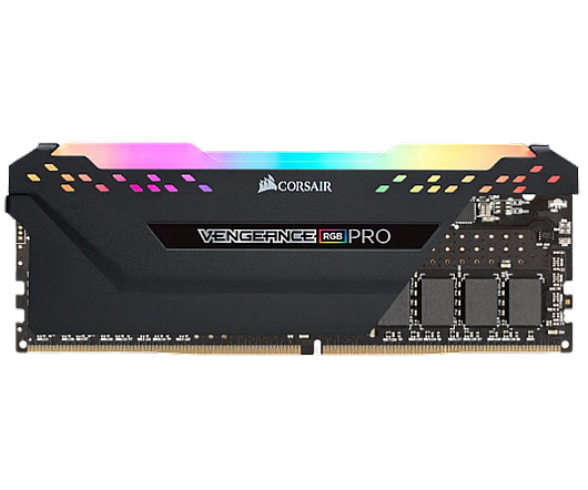 ������ ����� Corsair Vengeance Pro 16GB DDR4 RGB 3200Mhz CM4X16GC3200C16W2E