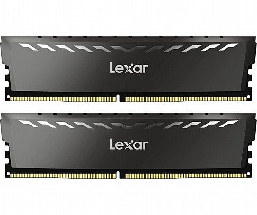 ������ ����� Lexar THOR DDR4 RAM 16GB Kit 2x8GB 3200MHz LD4BU008G-R3200GDXG