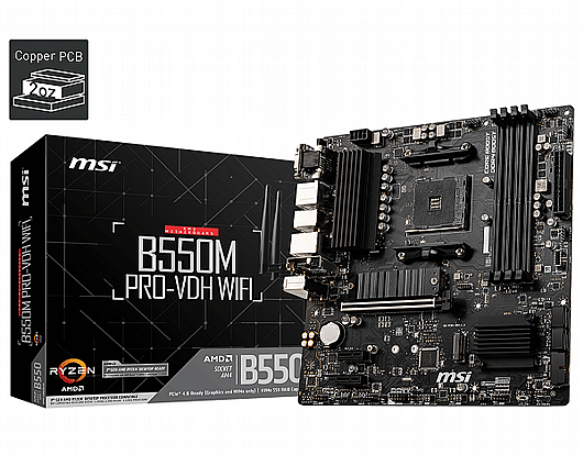 ��� �� MSI B550M PRO-VDH WIFI