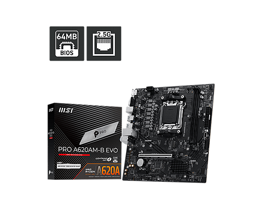 ��� �� MSI PRO A620AM-B EVO