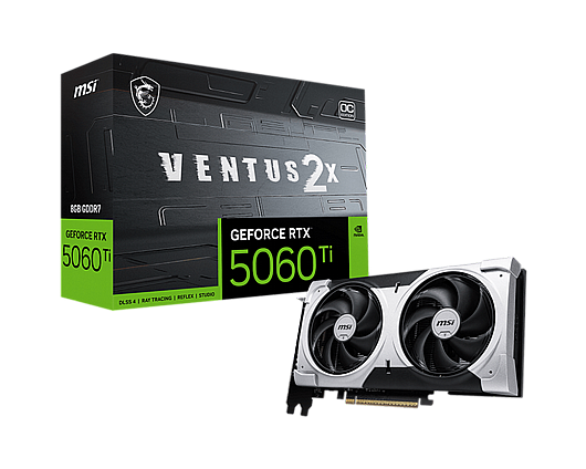 ����� ��� MSI GeForce RTX 5060 Ti 8G VENTUS 2X OC PLUS
