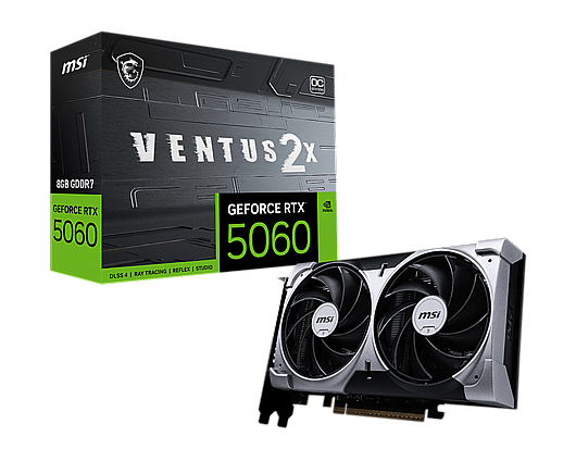 ����� ��� MSI GeForce RTX 5060 8G VENTUS 2X OC