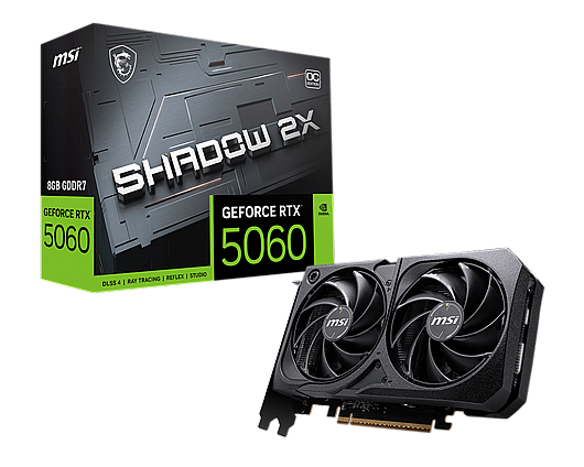 ����� ��� MSI GeForce RTX 5060 8G SHADOW 2X OC