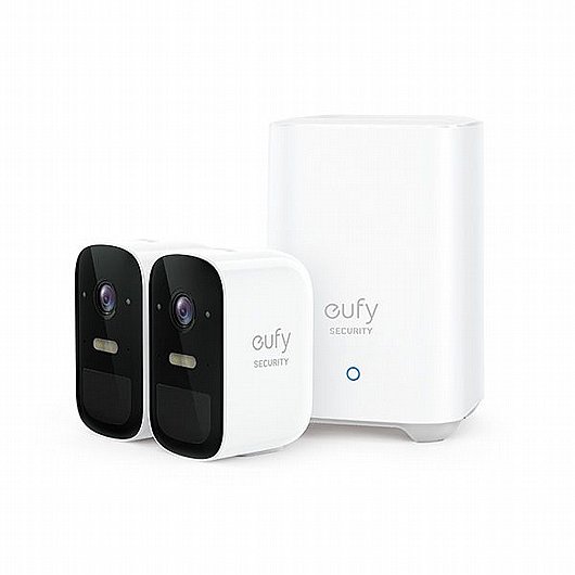 ���� 2 ������ ����� 2K + ���� eufy Security eufyCam 2C Pro Kit