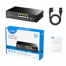 רכזת רשת / ממתג Cudy GS1010P-IL רכזת רשת / ממתג Cudy GS1010P-IL