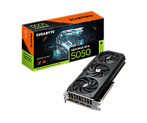 כרטיס מסך Gigabyte GeForce RTX 5050 8GB GV-N5050GAMING OC-8GD כרטיס מסך Gigabyte GeForce RTX 5050 8GB GV-N5050GAMING OC-8GD