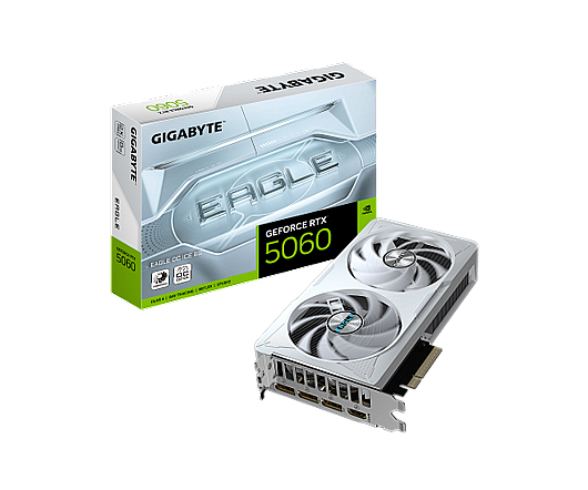 ����� ��� Gigabyte GeForce RTX 5060 EAGLE OC ICE 8G GV-N5060EAGLEOC ICE-8GD