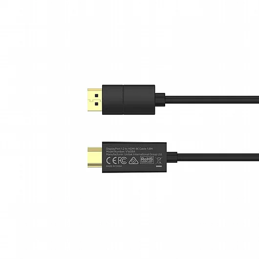 ��� 1.8� DP ��� �HDMI ��� Unitek V1608A 4K
