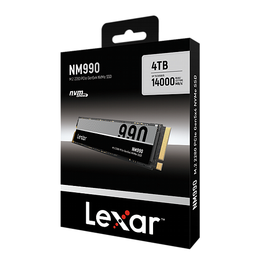 ���� Lexar SSD M.2 PCIe Gen5 4TB LNM990X004T-RNNNG ����