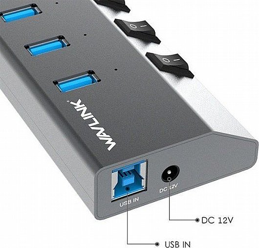 ���� 7 ������ Wavlink WL-UH3076 USB