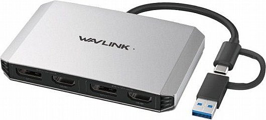 ���� 4 ������ Wavlink  WL-UH30414 USB