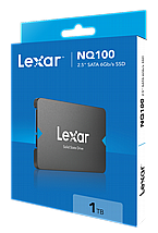 כונן Lexar SSD SATA 1TB LNQ100X001T-RNNNG לקסר כונן Lexar SSD SATA 1TB LNQ100X001T-RNNNG לקסר