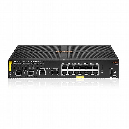���� ��� / ���� HP Aruba 6000 12G Class4 PoE 2G/2SFP 139W Switch R8N89B