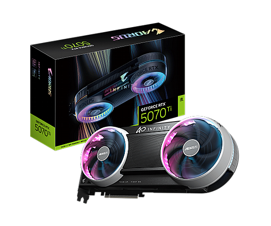 ����� ��� Gigabyte AORUS GeForce RTX 5070 Ti INFINITY 16G GV-N507TAORUS IF-16GD