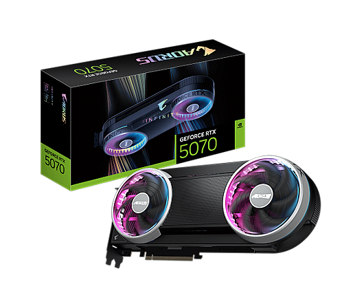 ����� ��� Gigabyte AORUS RTX 5070 INFINITY 12GB GV-N5070AORUS IF-12GD